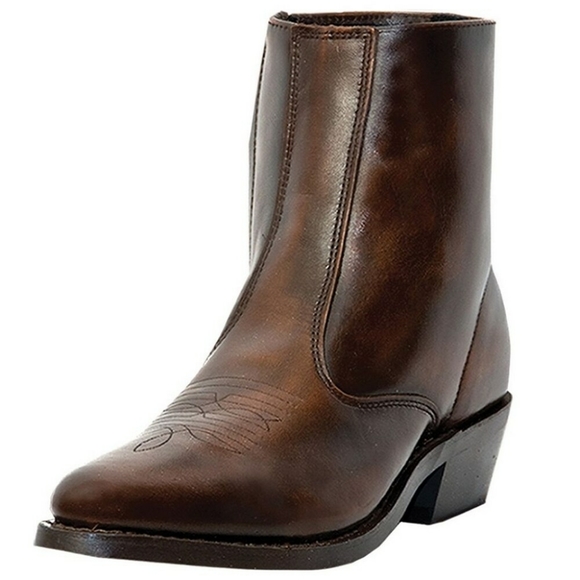 Laredo Western Trucker Leather Boots